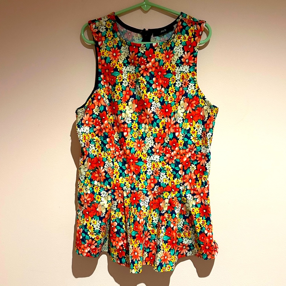 Alt. B peplum top